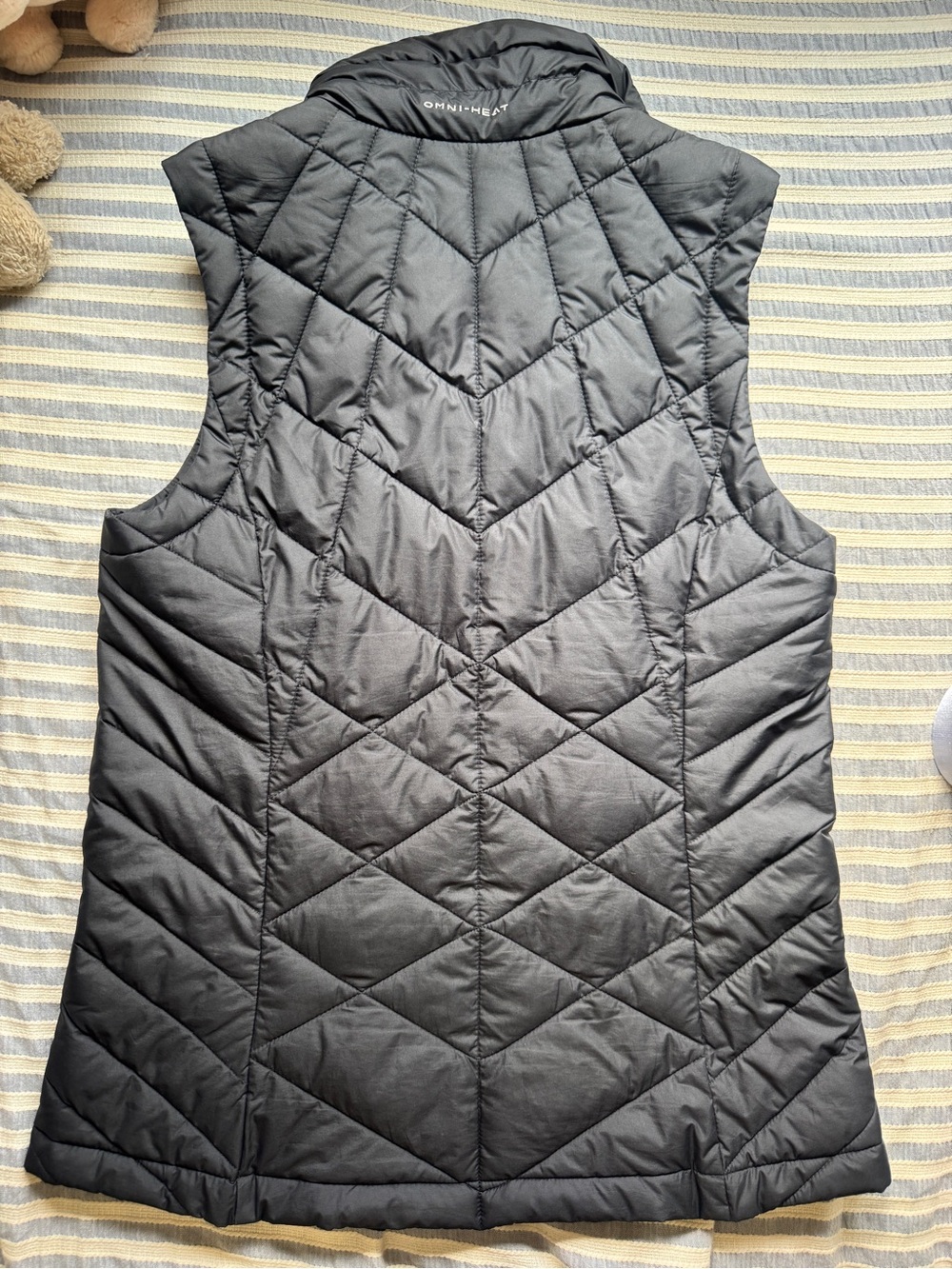 Columbia Women's Black Quilted Puffer Vest - Picture 2 of 3